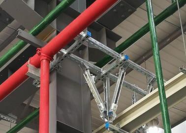 桐城该抗震支架的整体式支吊架结构协调性好